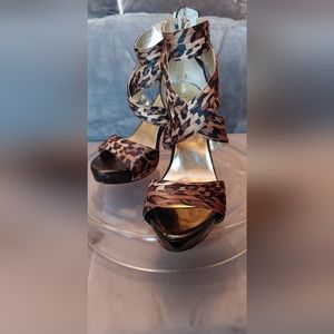 Guess Cheetah Stilettos Size 9M